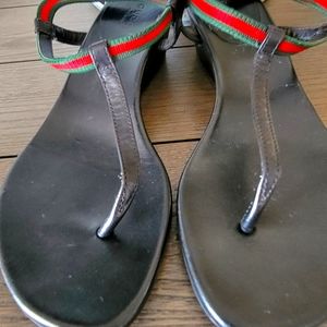 Authentic Gucci wedge sandals